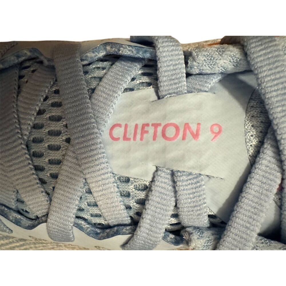 Hoka One One Clifton 9 Women's Running Shoes Blue Size 6.5 - Picture 7 of 13